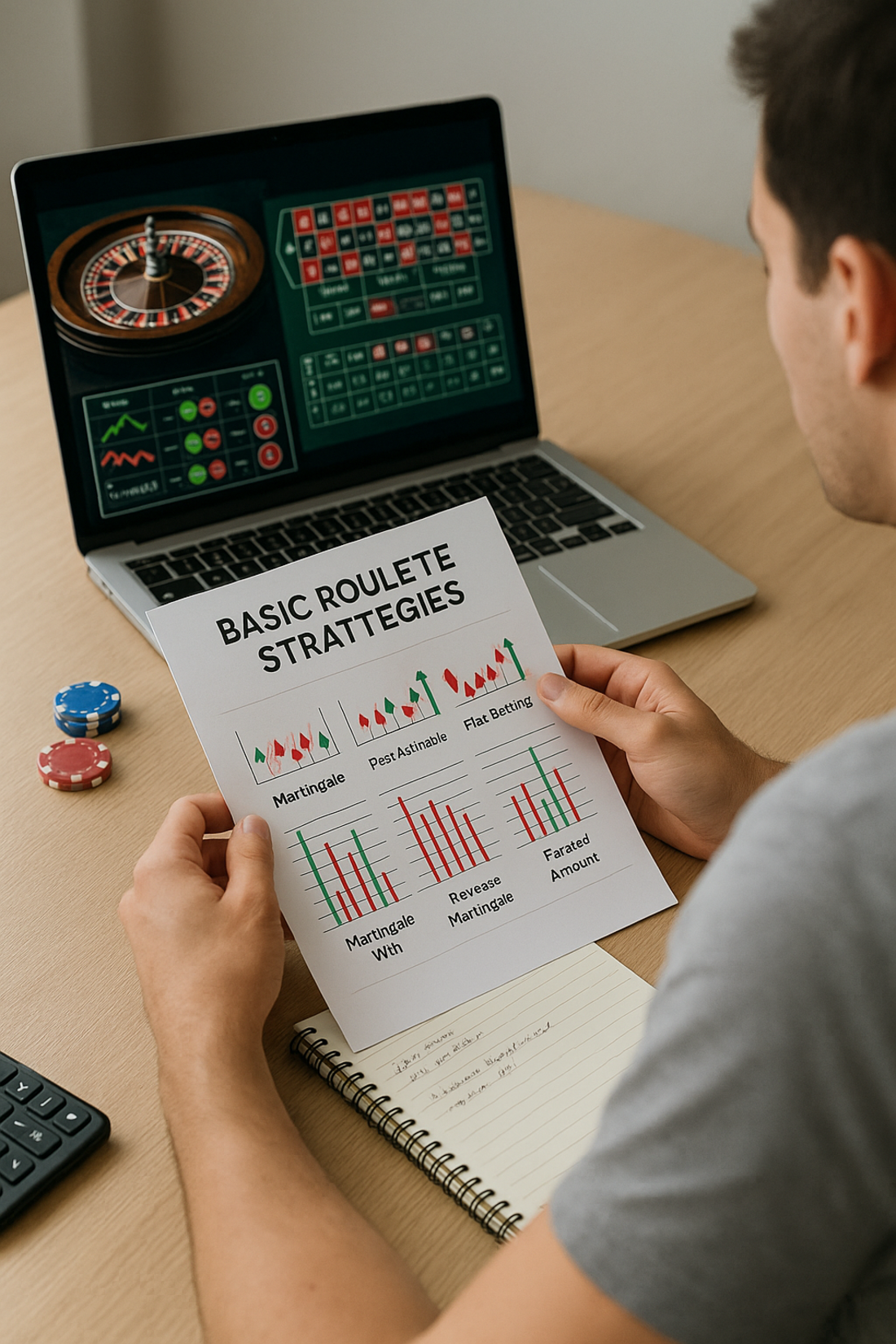 Basic roulette strategies
