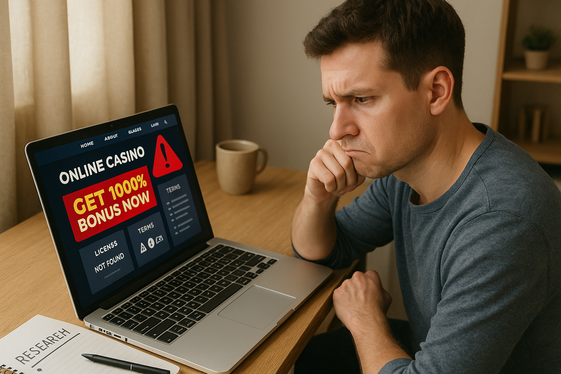 Red flags in online casinos