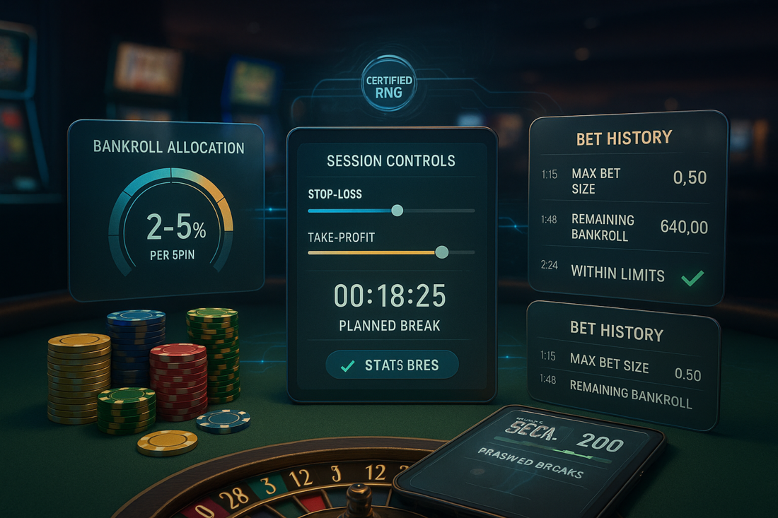 Budget management in slots